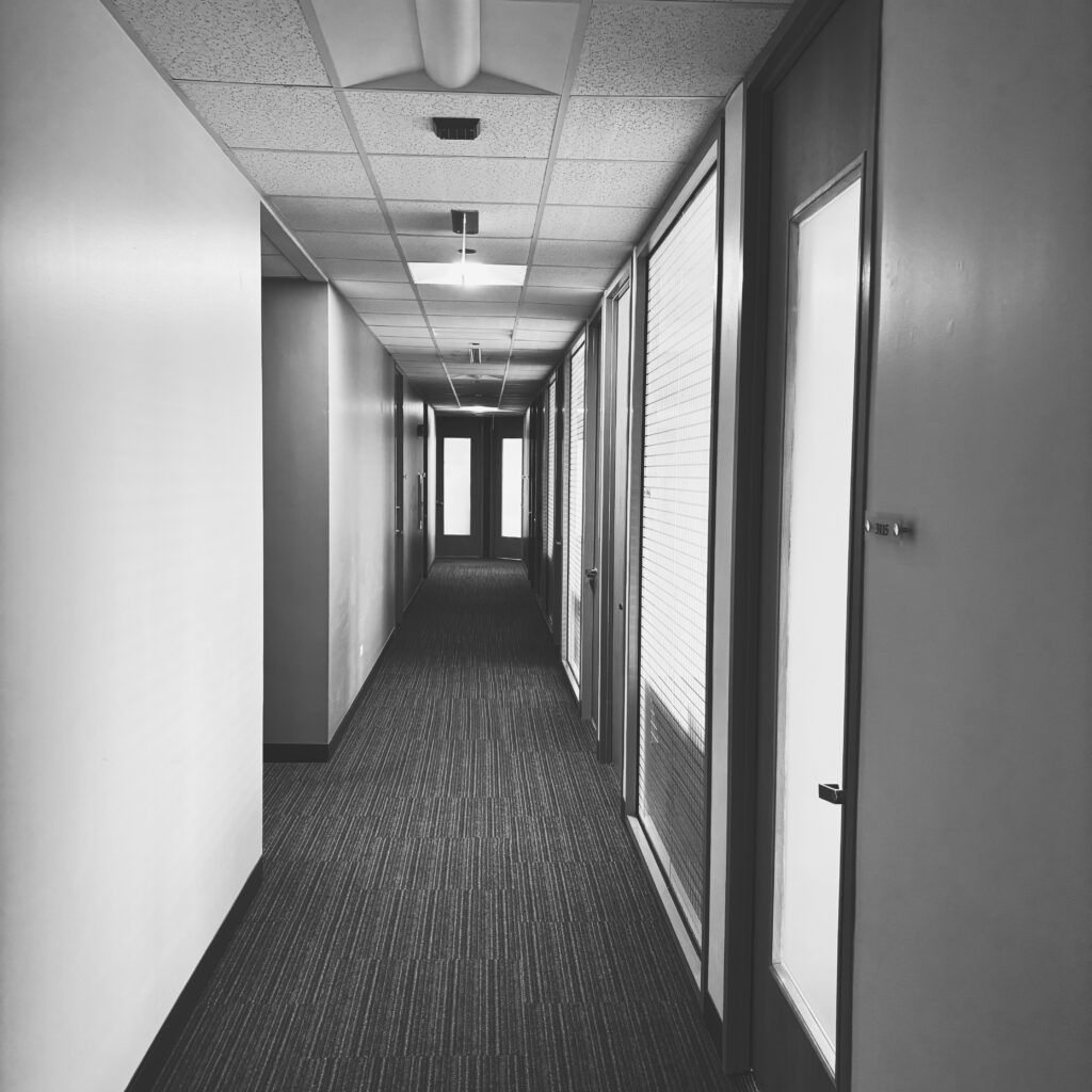 Hallway to Pharaoh’s office